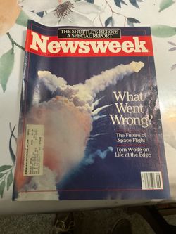 CHALLENGER disaster newspapers