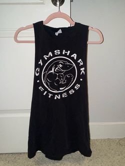 Gymshark Fitness Black Muscle Tank Top