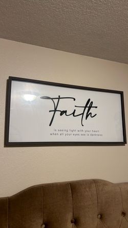 Faith photo frame