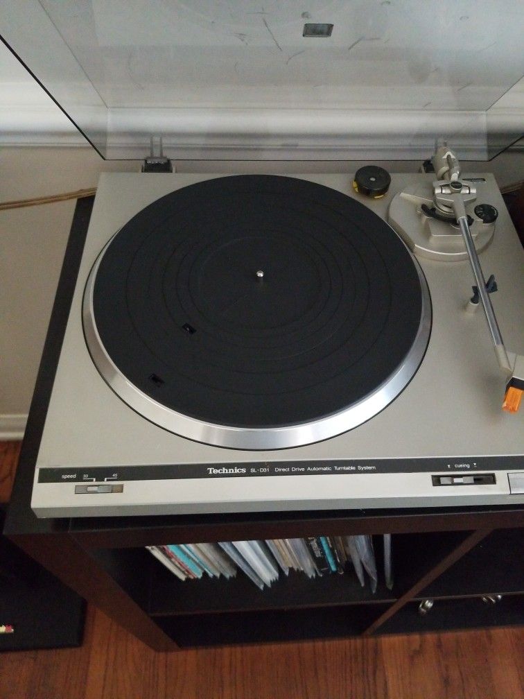 Vintage Technics Turntable System Record Player