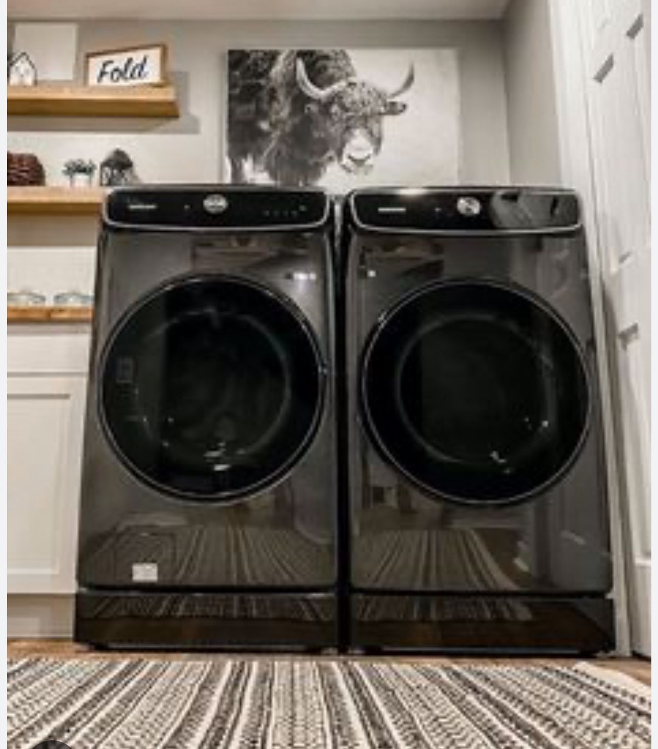 Like New Extra Large Capacity Washer And Dryer