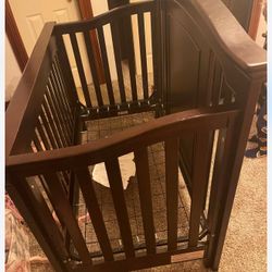 Crib With Mattress 
