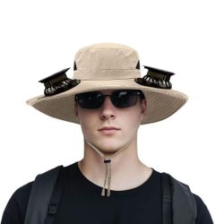 Solar Fan Hat