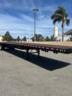 1999 45 foot flat bed trailer