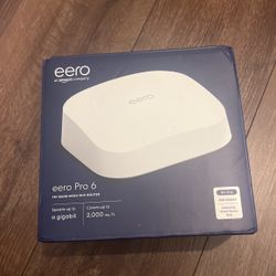 Wifi Router (Mesh) Eero Pro 6 (set of 2)