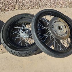 Harley Wheels Amd Tires