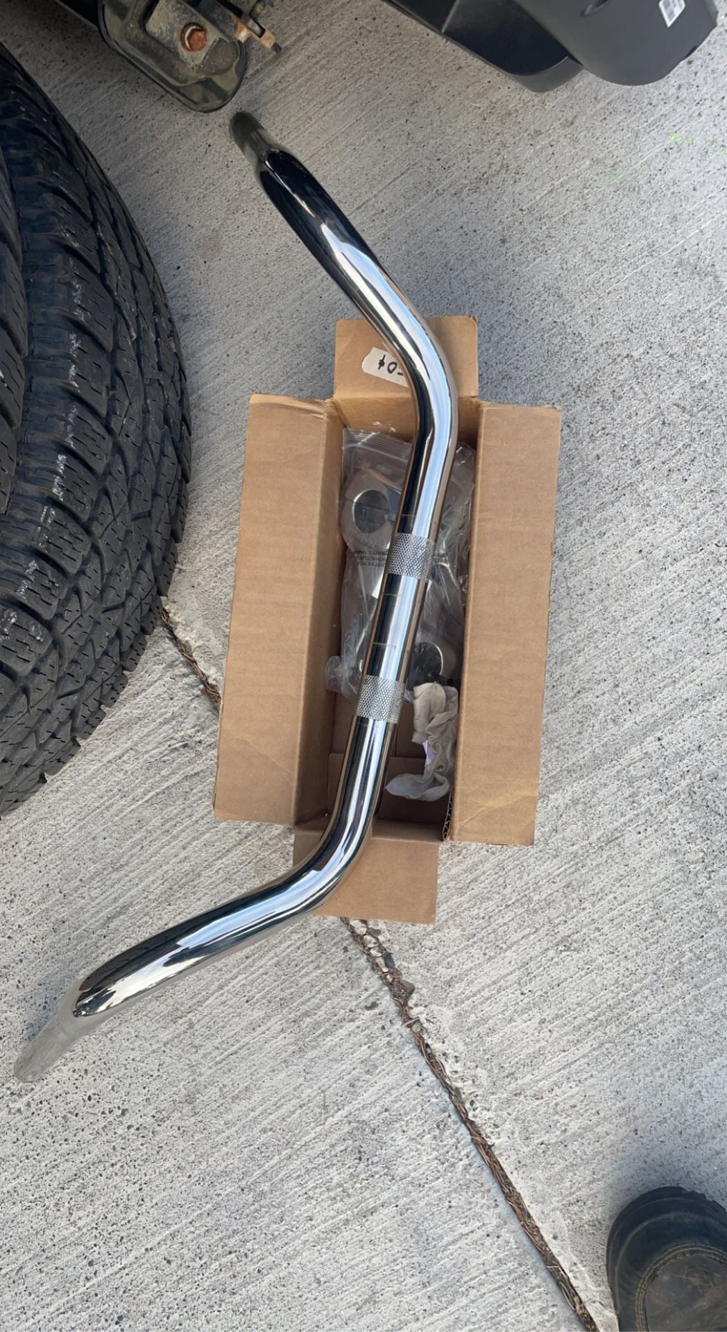 Stock Harley Handlebars With Clamps