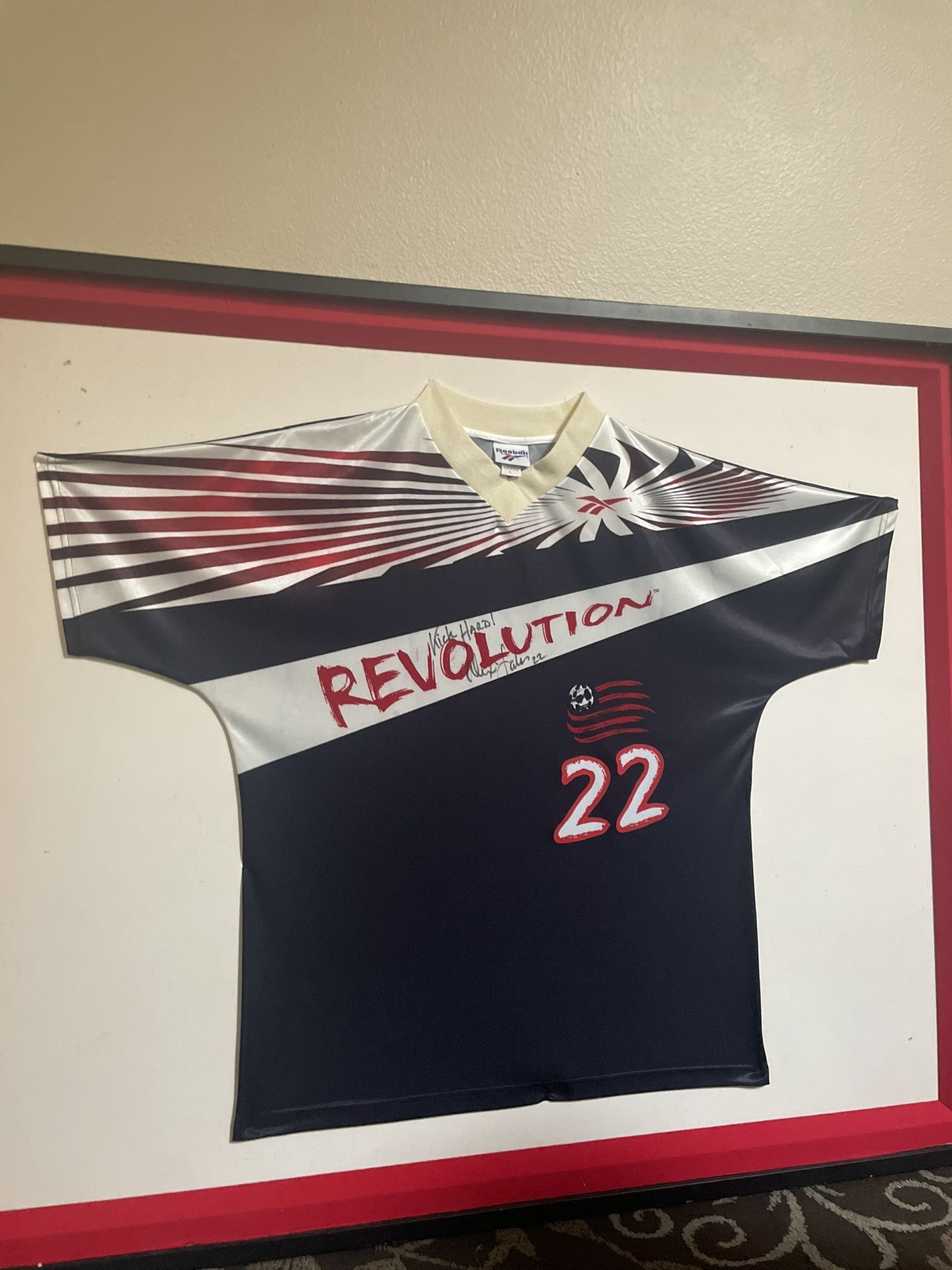 Signed Soccer Jersey