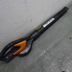 +1
This is a Worx WG575.1 32V Max cordless leaf blower. 
Air Speed: Up to 120 mph.
Voltage: 32V M