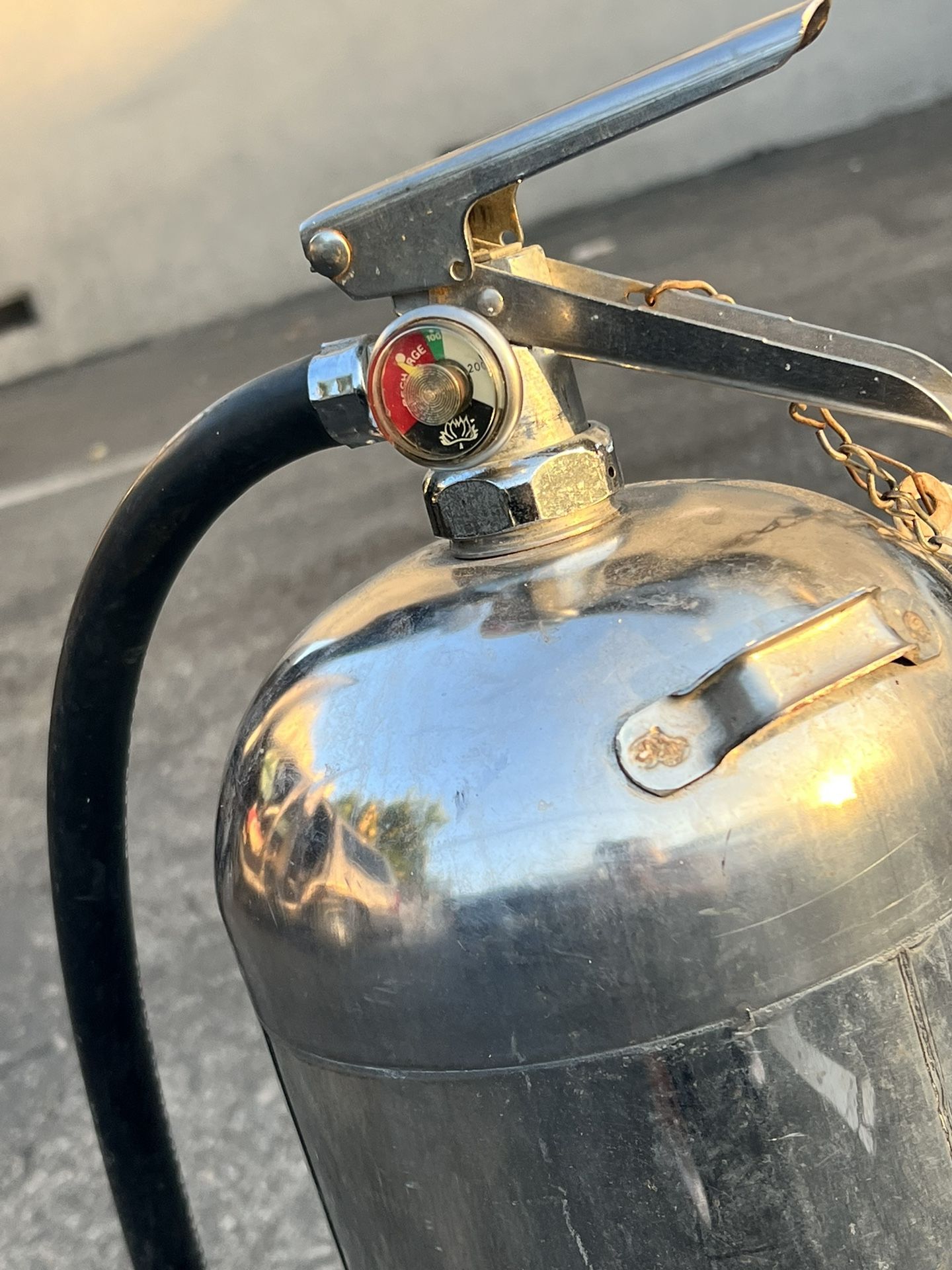 Fire Extinguisher 🧯 Refill / Chrome / $80