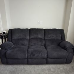 Ashley Recliner Sofa Set. 3 Seater + 2 Seater. 