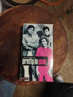 PRETTY IN PINK VHS TAPE