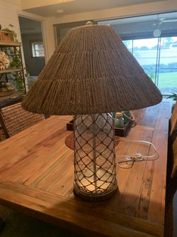 Coastal Glass Lamp