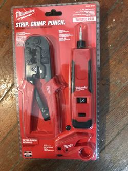 Milwaukee four piece install kit brand new