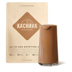 Ka’Chava Whole Body Meal Shake Chocolate 2 lb – Vegan Protein Powder with 85+ Superfoods & Greens – Plant-Based Meal Replacement with Probiotics & Dig