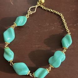 Lot Of Four Bracelets Vintage To Now Elephant, Turquoise Rocks, Stone Please Check Out All The Pictures