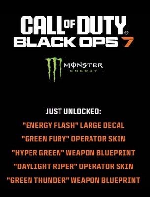 COD BLACK OPS 7 MONSTER FULL SET