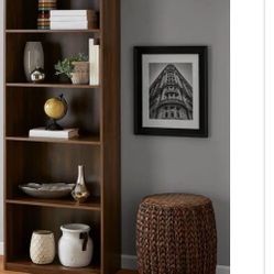  Ookshekves,  Canyon  Walnut, 5 Shelves, 71”