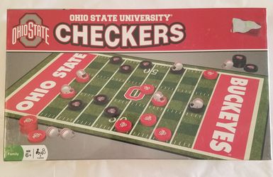 Ohio St. Buckeyes Checkers Game