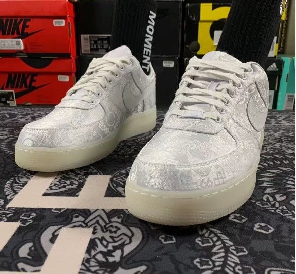Slash low-top sneakers unisex white