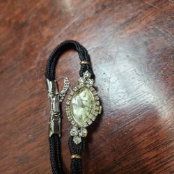 Antique Hamilton Diamond Watch 