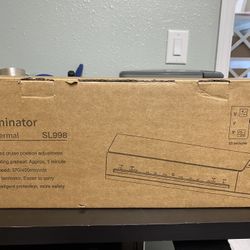 A-3 thermal Laminator With Sheets For hot/Cold 