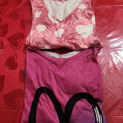 2 Women's Valentine's Day Plus Size Tops