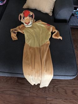 Simba costume from the Disney Store