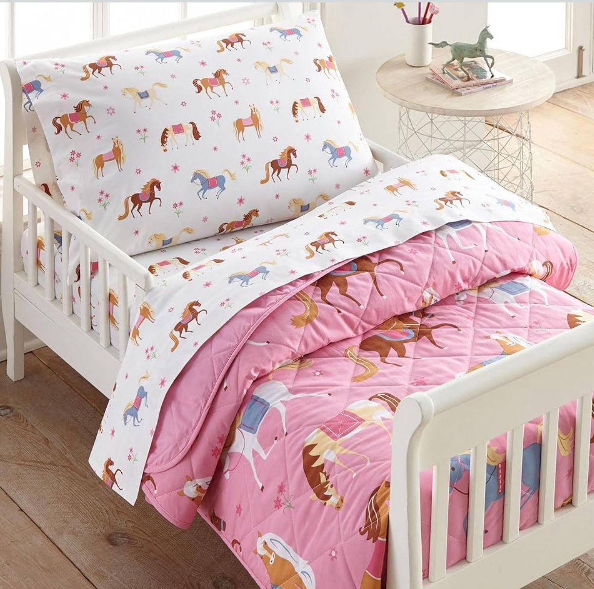 Wildkin Horse Crib/Toddler Bed Sheets