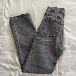 abercrombie & fitch, 90s straight ultra high rise and size 23