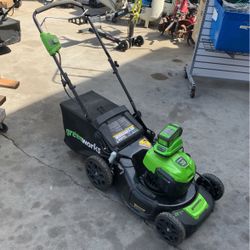 Greenworks 21” Not Self Propelled Lawn Mower 