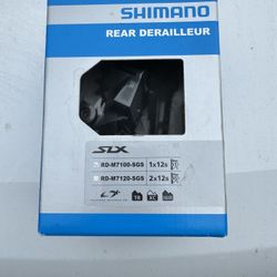 New Shimano SLX RD-M7100-SGS Long Cage 1x12-Speed Bike MTB Rear Derailleur