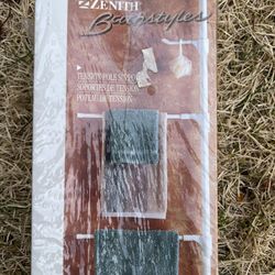 Zenith Behind-The-Door Towel Bar / Tension Corner Pole Towel Caddy