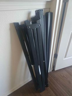 Two twin bed frames