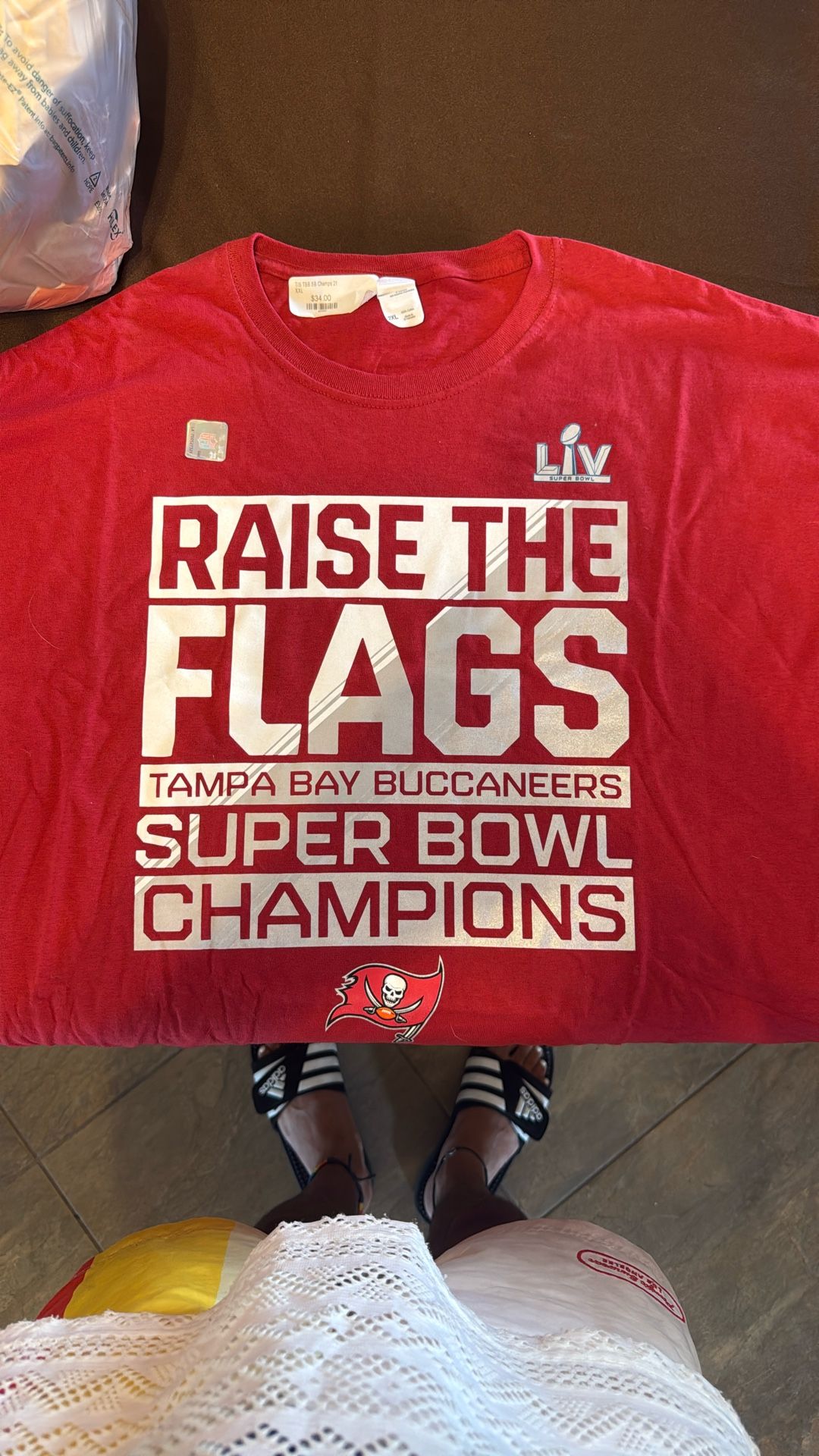 2020 LiV SuperBowl Bucs Shirt 