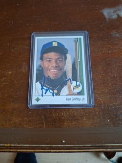 1989 Ken Griffey Jr. Upper Deck Autograph