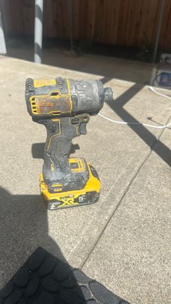 Dewalt Impact Gun W 20v Battery