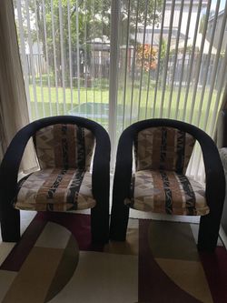Two piece chairs
