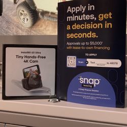 Insta360 Go Ultra Tiny Hands Free 4K Camera (Located In Downey, CA)