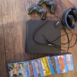 Playstation 4, Games, Headphones