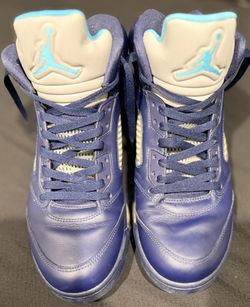 Air Jordan Retro 5 Pre Grape Mens Size 12 