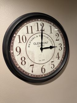Extra large wall clock 31 inches