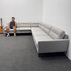 75% OFF: Joybird Hopson L-Sectional Couch (4 piece) - Reversible - $4k Retail - Can Deliver