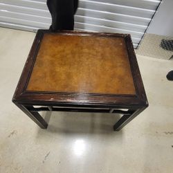 Wooden End Table.