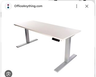 New solid wood standing desk