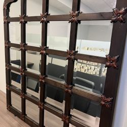 Gorgeous Antique Beveled Mirror 