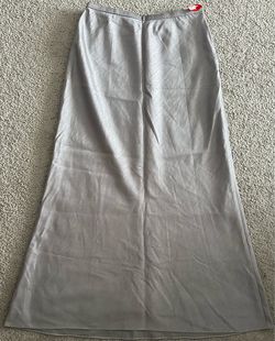 Adrianna Papell Evening Essentials Satin Maxi Skirt - Size 6