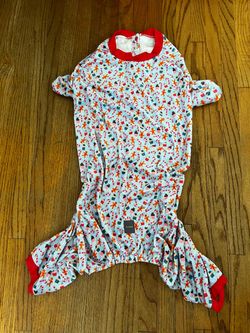 Dog Christmas Pajamas - Large