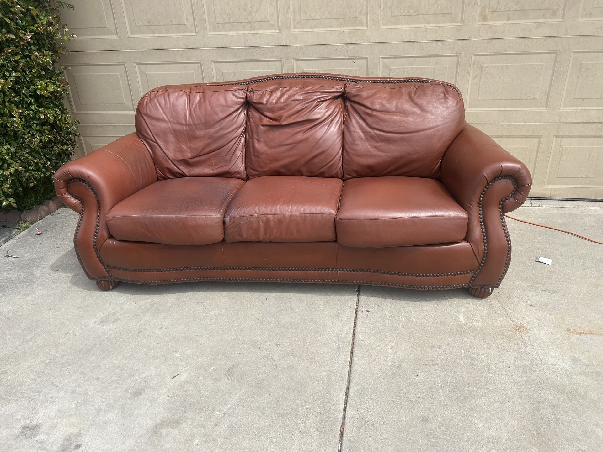 Leather Couch