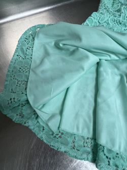 City Studio Light Green Fit and Flare Lace Juniors Dress - Size 1 - EUC for  Sale in Hampton, VA - OfferUp